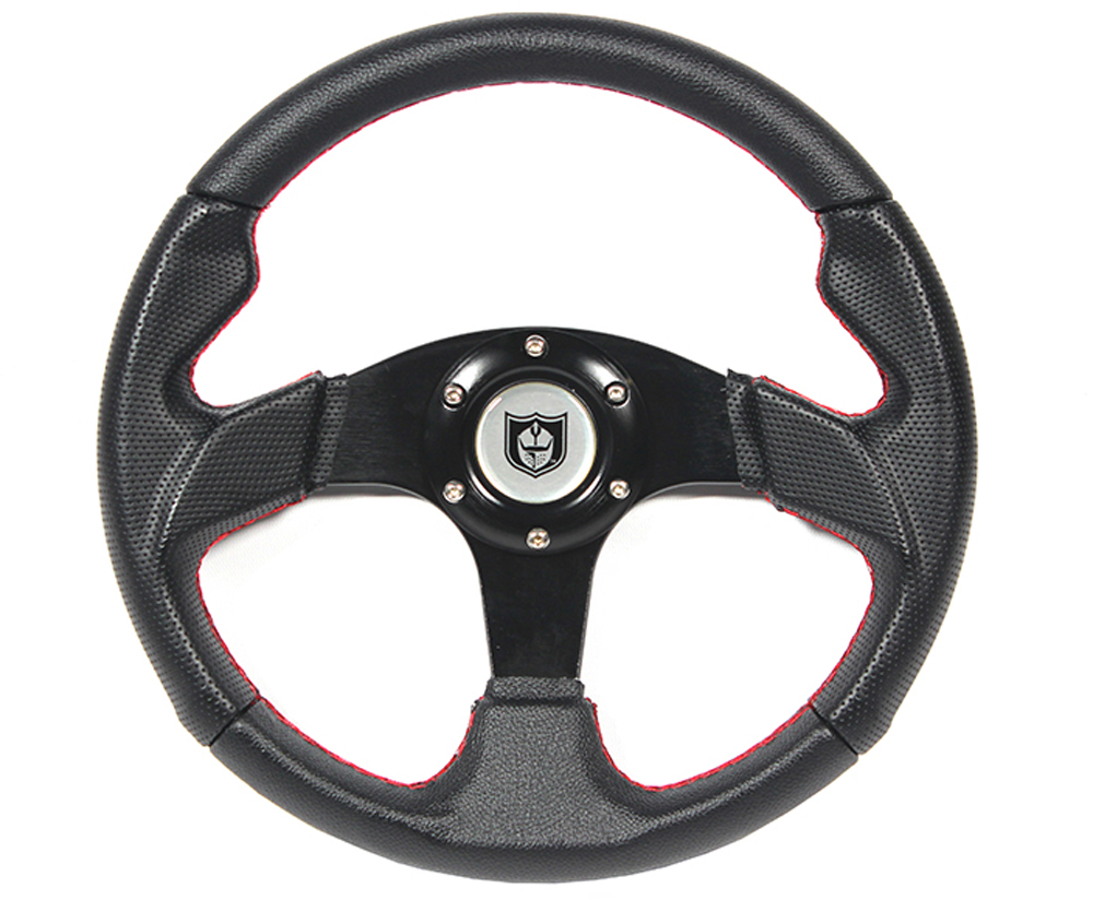 Tusk Steering Wheel Hub with Pro Armor Steering WheelD Shaped Steering Wheel For Polaris RZR XP Turbo S 2018-2020 