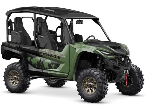 2021 Yamaha Wolverine RMAX4 1000 XT-R in Covert Green