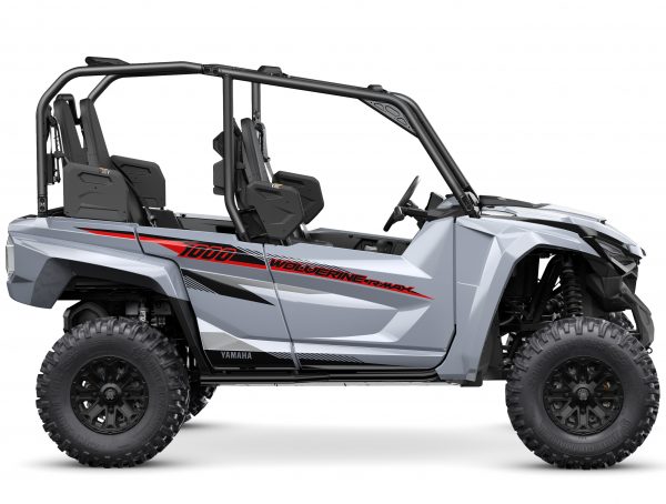2021 Yamaha Wolverine RMAX4 Base Model in Armor Gray - Passenger Side